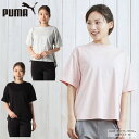 プーマ Tシャツ 半袖 レディース HER オープンバック 半袖Tシャツ 588461 PUMA