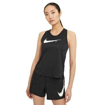 ナイキ ランニングウェア Tシャツ ノースリーブ レディース ウィメンズ スウッシュ ラン タンク トップ CZ9312-010 NIKE
