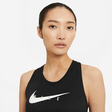 ナイキ ランニングウェア Tシャツ ノースリーブ レディース ウィメンズ スウッシュ ラン タンク トップ CZ9312-010 NIKE