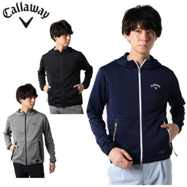 キャロウェイ ゴルフウェア スウェット メンズ フルジップスウェットパーカー 241-1116500 Callaway