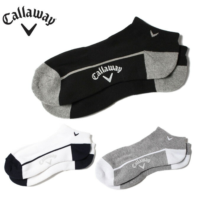 キャロウェイ ゴルフ ソックス メンズ アンクルソックス 241-1993500 Callaway