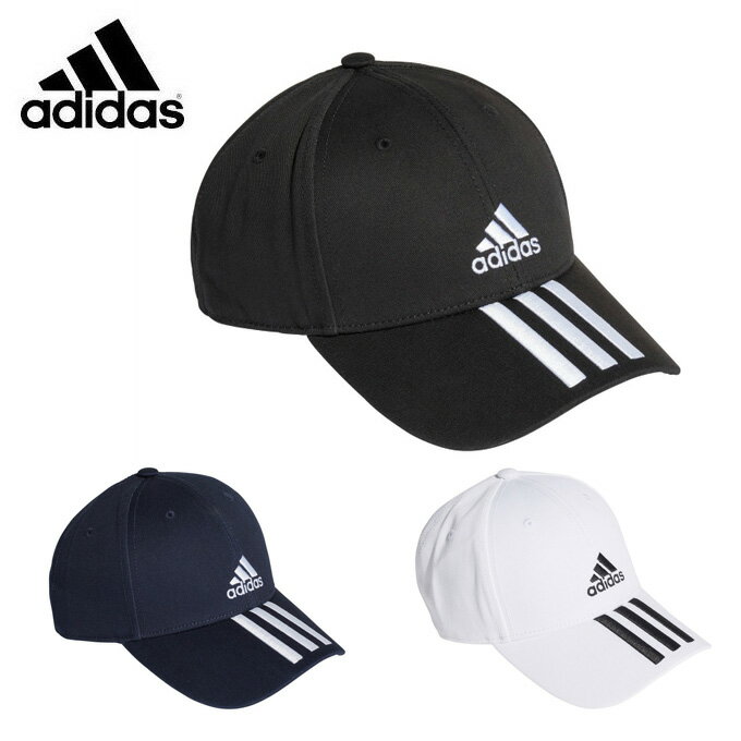 アディダス 帽子 キャップ メンズ レディース ベースボール 3ストライプス ツイル キャップ Baseball 3-Stripes Twill Cap GNS09 adidasのサムネイル
