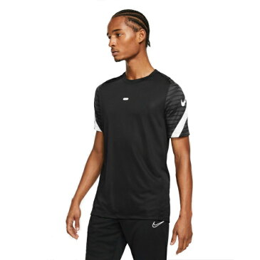 ナイキ サッカーウェア プラクティスシャツ 半袖 メンズ ドライフィット ストライク CW5845-010 NIKE