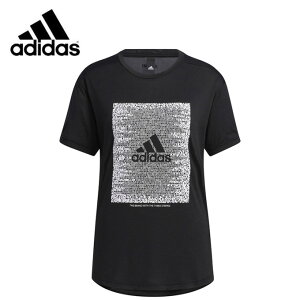 アディダス Tシャツ 半袖 レディース マストハブ ワード 半袖Tシャツ MUST HAVES WORD TEE GM8805 JKO21 adidas