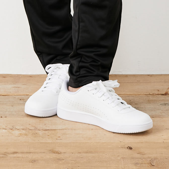 プーマ スニーカー メンズ レディース コート ピュア 374766-01 PUMA