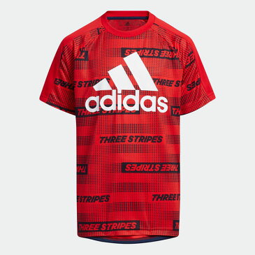 アディダス Tシャツ 半袖 ジュニア 総柄プリント 半袖Tシャツ ALLOVER PRINT TEE GP0754 51970 adidas