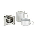 【全品対象最大10%OFFクーポン!7/13 10:00〜7/15 23:59】スノーピーク シングルバーナー 火焔ストーブ コーエン クッカーセット BS-0...