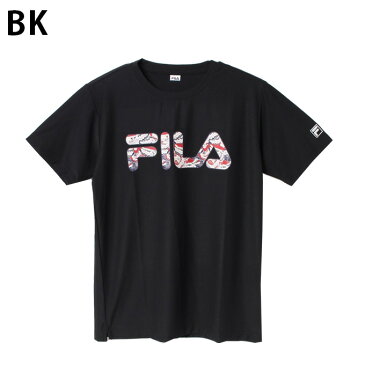 フィラ FILA テニスウェア バドミントンウェア Tシャツ 半袖 メンズ レディース ビヨンド天竺ロゴ 411-324