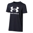 アンダーアーマー Tシャツ 半袖 ジュニア UA スポーツスタイルロゴショートスリーブ 1363282-001 UNDER ARMOUR