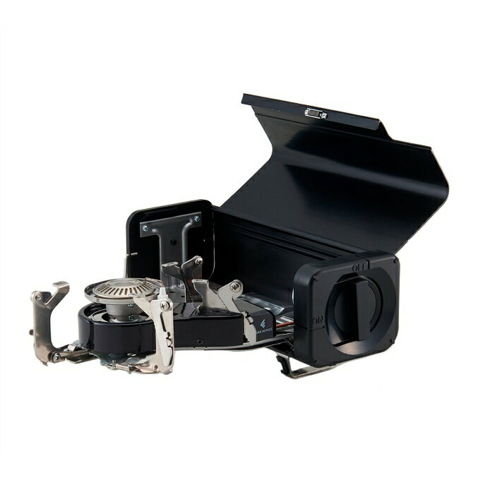 【お買い物マラソン限定対象商品1000円引きクーポン】 フォアウィンズ FORE WINDS カセットコンロ フォールディング キャンプストーブ FOLDING CAMP STOVE FW-FS01-BK