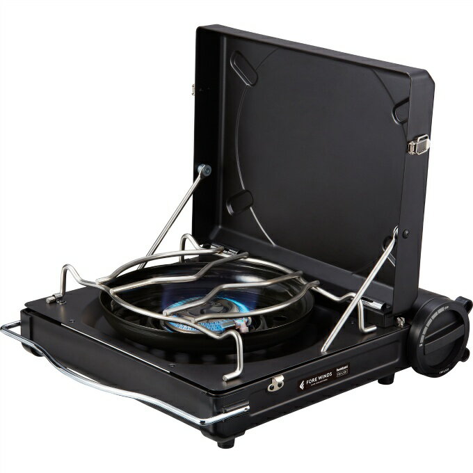 【お買い物マラソン限定対象商品1000円引きクーポン】 フォアウィンズ FORE WINDS カセットコンロ ラックス キャンプストーブ LUXE CAMP STOVE FW-LS01-BK通販格安セール情報 楽天 通販