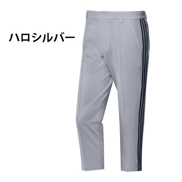 アディダス adidas ゴルフウェア メンズ EX ストレッチアクティブスリーストライプス クロップドパンツ 23262 【2021年春夏モデル】