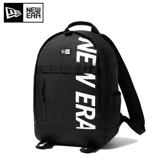 ニューエラ NEW ERA バックパック メンズ レディース デイパック 22L プリントロゴ ブラック 12674081