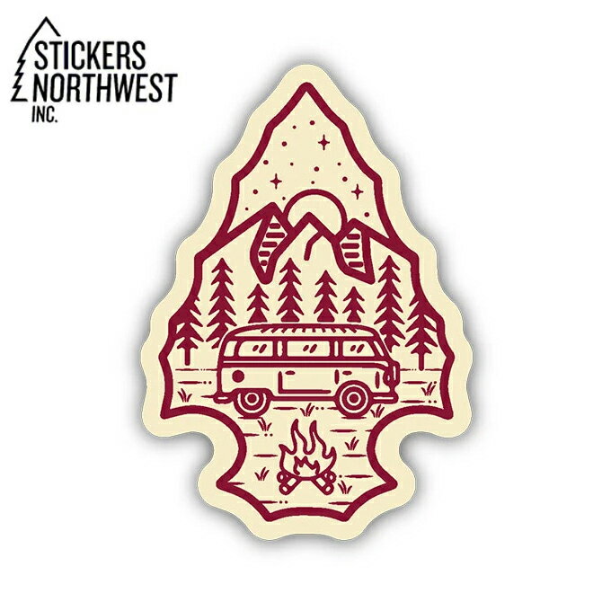 ステッカーズノースウエスト STICKERS NORTHWEST ステッカー ARROWHEAD BUS 0310-LSTK