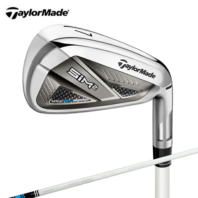 テーラーメイド TaylorMade ゴルフクラブ アイアンセット 5本組 レディース SIM2 MAX ウィメンズ アイアン SIM2 MAX 5I TENSEI-BL-TM L