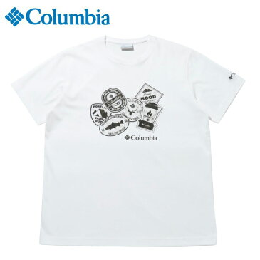 コロンビア Tシャツ 半袖 メンズ ヤハラフォレストショートスリーブT PM0176 100 Columbia