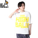 ゴースローキャラバン Go Slow Caravan Tシャツ 半袖 メンズ YES!ハイボール SS T 351913 WHITE