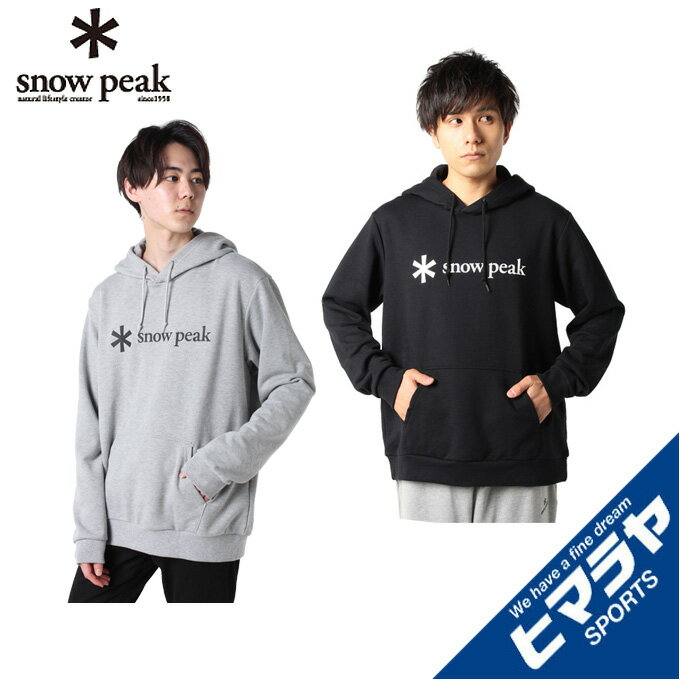 スノーピーク スウェットパーカー メンズ Printed Logo Sweat Hoodie プリンテッド ロゴ スイート フーディ SPS-SW-21SU001 snow peakのサムネイル