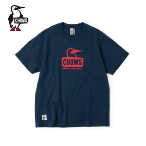 チャムス CHUMS Tシャツ 半袖 レディース ブービーフェイスTシャツ トップス CH11-1834 Navy/Red