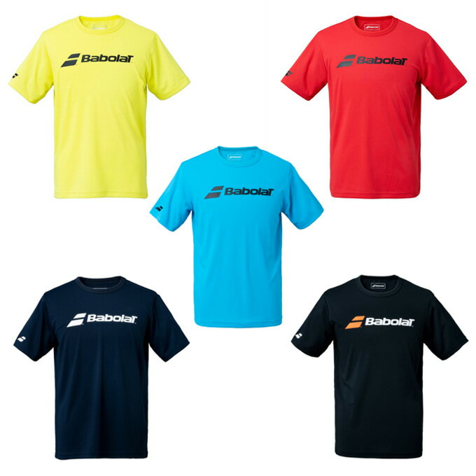 【まとめ買いで最大ポイント10倍6/4 20：00〜6/11 1：59】バボラ Babolat テニスウェア Tシャツ 半袖 メンズ CLUBショートスリーブシャツ BUP1510C