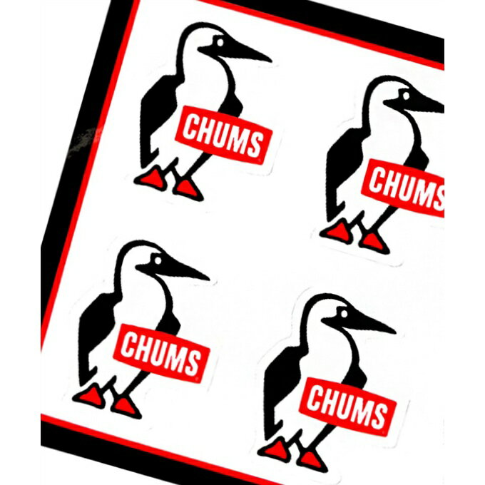 チャムス CHUMS ステッカー ステッカーブービーバードミニ ワッペン CH62-1621