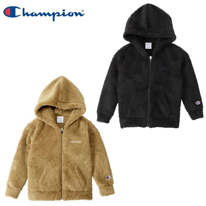 チャンピオン Champion ボア・シェルパジャケット ジュニア ジップフーデッドジャケット CK-U601のサムネイル