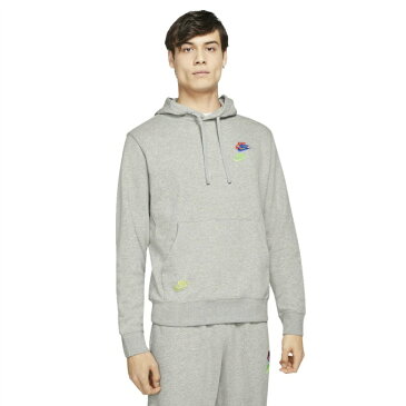 ナイキ パーカー メンズ エッセンシャル+ プルオーバー スウェット DD4667-063 グレー NIKE スウェットパーカー