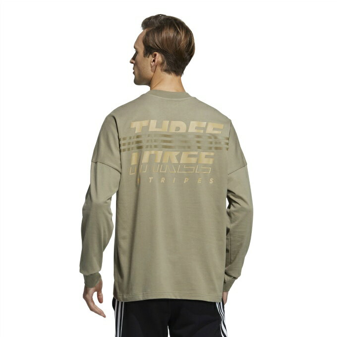 アディダス Tシャツ 長袖 メンズ ルーズフィット長袖Tシャツ HA1870 CV102 adidas