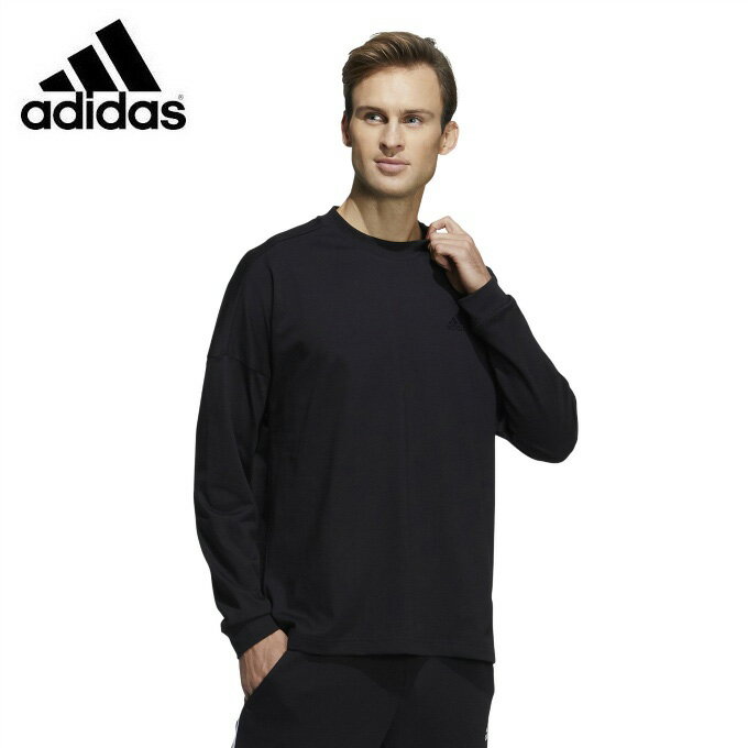 アディダス Tシャツ 長袖 メンズ ルーズフィット長袖Tシャツ HA1871 CV102 adidas