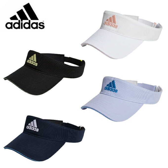 アディダス ゴルフ サンバイザー レディース コットンバイザー EKW69 adidas