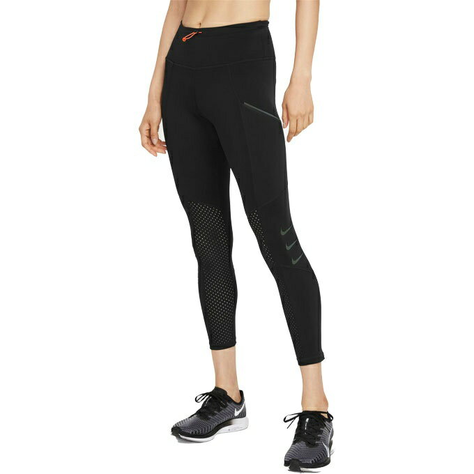 【期間限定対象商品500円クーポン発行中】ナイキ 8分丈タイツ レディース Dri-FIT ドライフィット ADV ラン ディビジョン エピック ラックス DD5397-010 NIKE