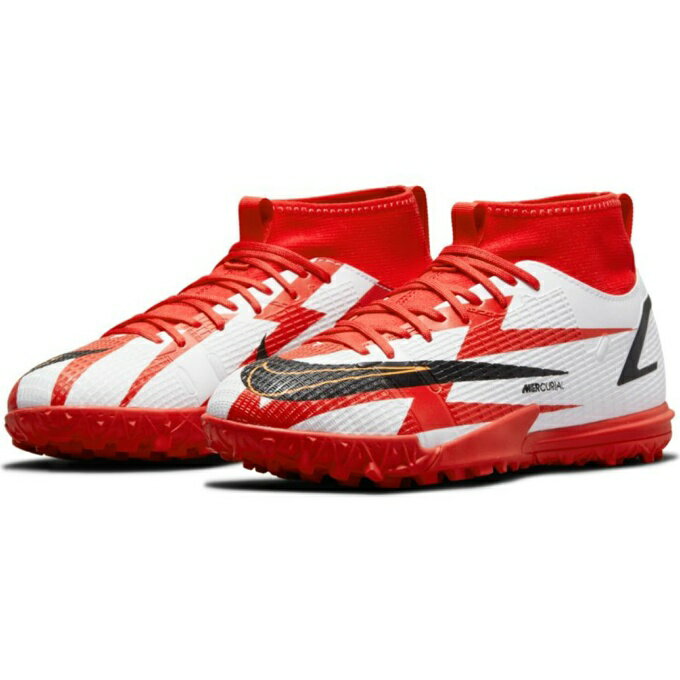 ナイキ サッカー トレーニングシューズ ジュニア マーキュリアル スーパーフライ 8 アカデミー CR7 TF DB2679-600 NIKE