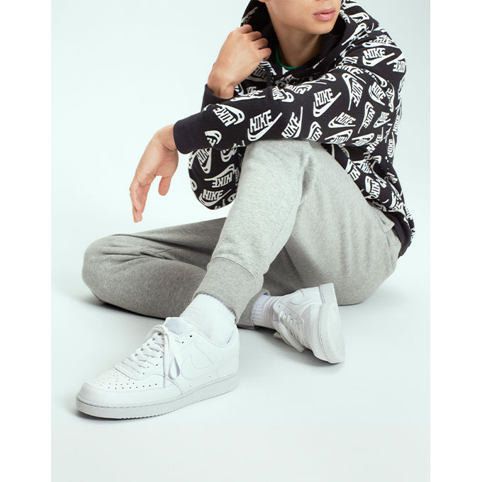 ナイキ スニーカー メンズ コートビジョン Low Next Nature DH2987-100 NIKE ホワイト 白 通学 学生