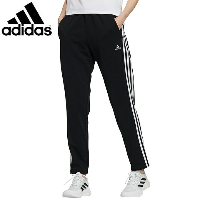 アディダス ジャージ パンツ レディース スリーストライプス ダブルニット トラックパンツ H29510 JIL44 adidas