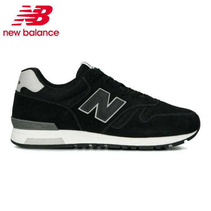 ニューバランス スニーカー メンズ レディース ML565 ML565EB1 D new balance 黒色