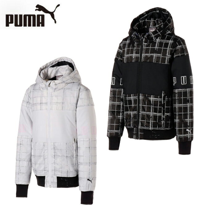 プーマ ゴルフウェア ブルゾン レディース ウィメンズ グラフィック パデッド フルジップジャケット 930405 PUMA
