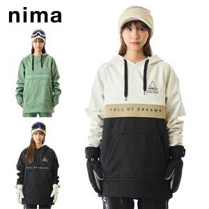 ニーマ nima スキー スノーボード パーカー レディース HOODY NB-7006