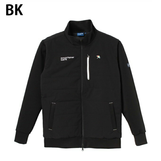アーノルドパーマー arnold palmer ゴルフウェア ブルゾン メンズ 中綿ハイブリッドジャケット AP220206K06