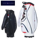 トミー ヒルフィガー トミーヒルフィガーゴルフ TOMMY HILFIGER GOLF キャディバッグ メンズ カートキャディバッグ トライアングルエンボス THMG1FC2