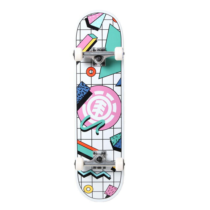 エレメント ELEMENT スケートボード KICK FLIPPER OFF THE CHARTS コンプリートデッキ 8 BB027416