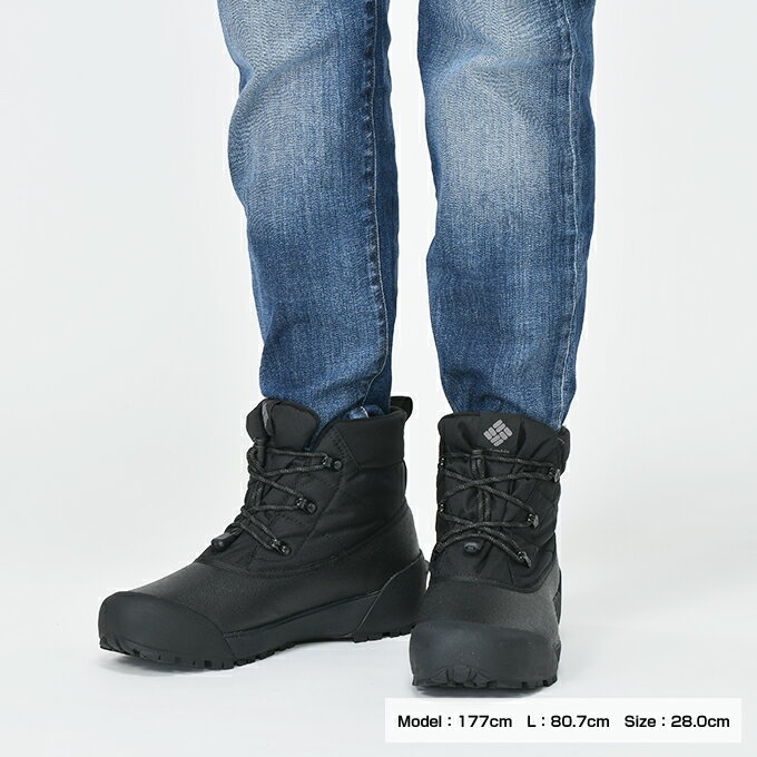 【10/30(月)0:00〜11/1(水)23:59限定対象商品1000円クーポン発行中】コロンビア ブーツ メンズ レディース チャケイピア チャッカ オムニヒート YU8361 010 Columbiaのサムネイル