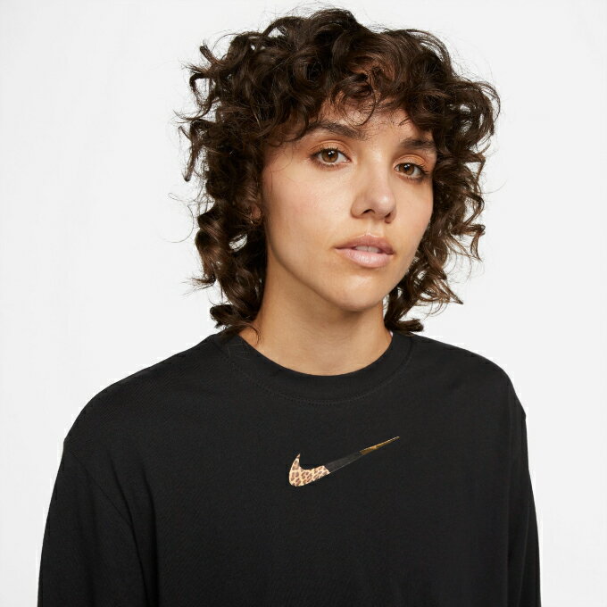 ナイキ Tシャツ 長袖 レディース ウィメンズ NSW ボクシー パッチ L/S Tシャツ DM2805-010 NIKE