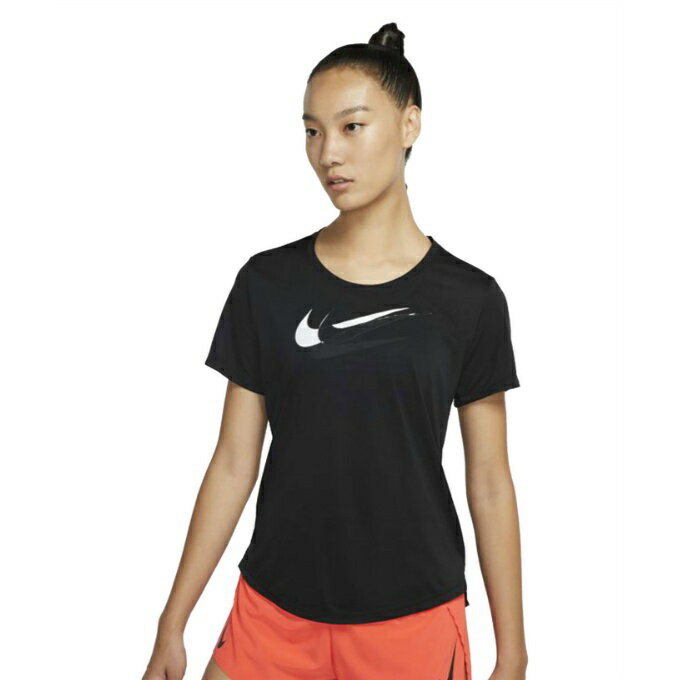 ナイキ ランニングウェア Tシャツ 半袖 レディース ウィメンズ DF スウッシュ ラン S/S トップ DD6479-010 NIKE