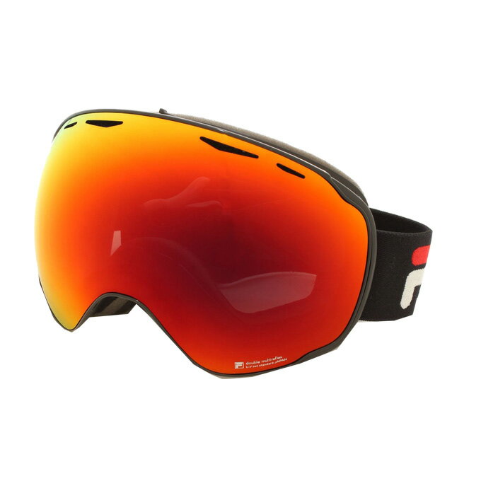 スキー スノーボードゴーグル メンズ レディース ヘルメット対応 くもり止め ダブルレンズ UVカット FG..