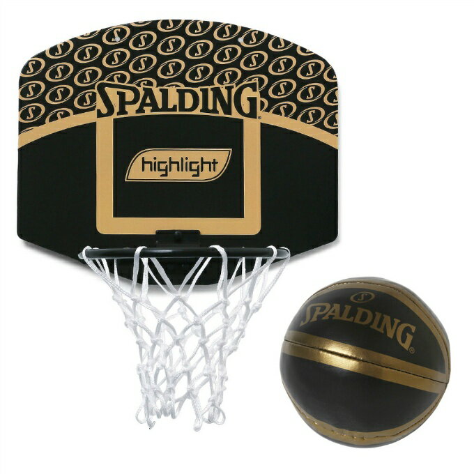 スポルディング SPALDING バスケットゴール 室内 マイクロミニ ゴールドハイライト 79-014J 1