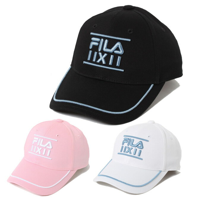 【9/1(木)0:00〜9/11(日)1:59限定対象商品500円クーポン発行中】フィラ FILA ゴルフ キャップ レディース ツイルキャップ 752-903