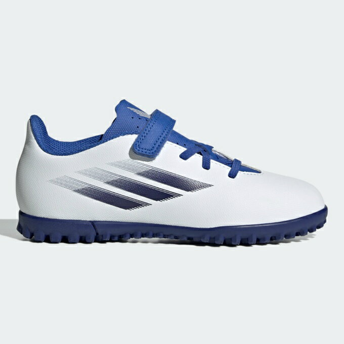 アディダス サッカー トレーニングシューズ ジュニア エックス スピードフロー.4 H&L TF J X Speedflow.4 Hook-and-Loop TF J GW7523 LSC36 adidasネット注文 サッカー 用品 セール