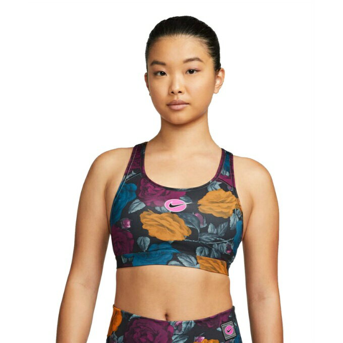 ナイキ スポーツブラ ブラトップ レディース スウッシュ アイコン クラッシュ DM0638-010 NIKE