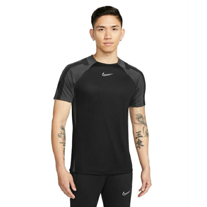 ナイキ サッカーウェア プラクティスシャツ 半袖 メンズ Dri-FIT ドライフィット ストライク サッカートップ DH8699-011 NIKE