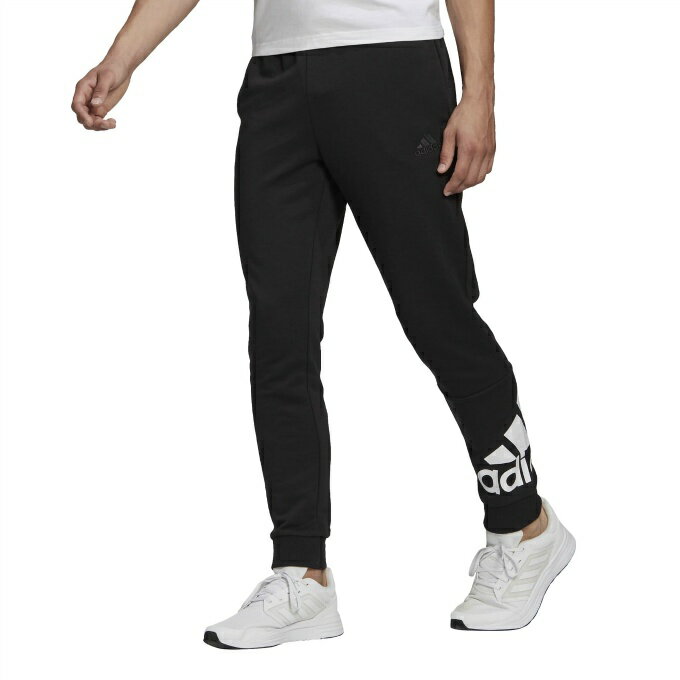 アディダス スウェットジョガーパンツ メンズ エッセンシャルズ フレンチテリー カフロゴパンツ 28970 GK8968 adidas テーパードパンツ スポーツウェア ジャージ パンツ ロングパンツのサムネイル